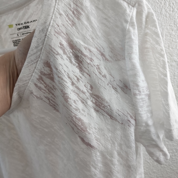 White Semi-sheer T-Shirt - Picture 4 of 4